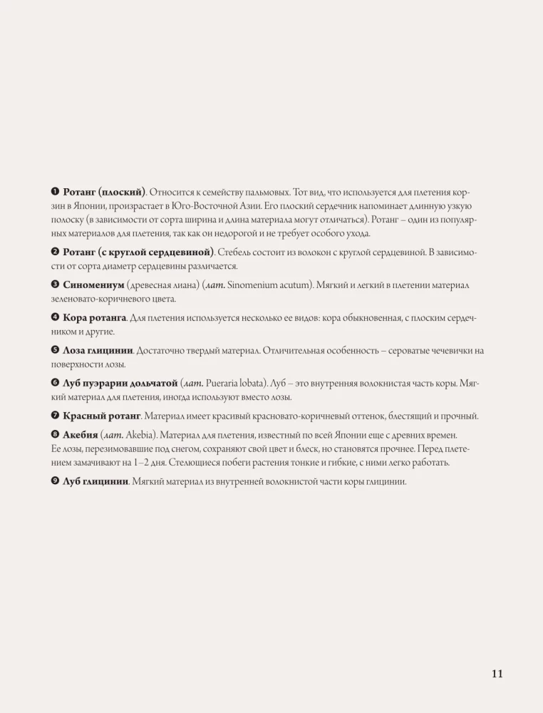 Плетение из лозы. 150 японских техник. Основы, техники, узоры, мастер-классы